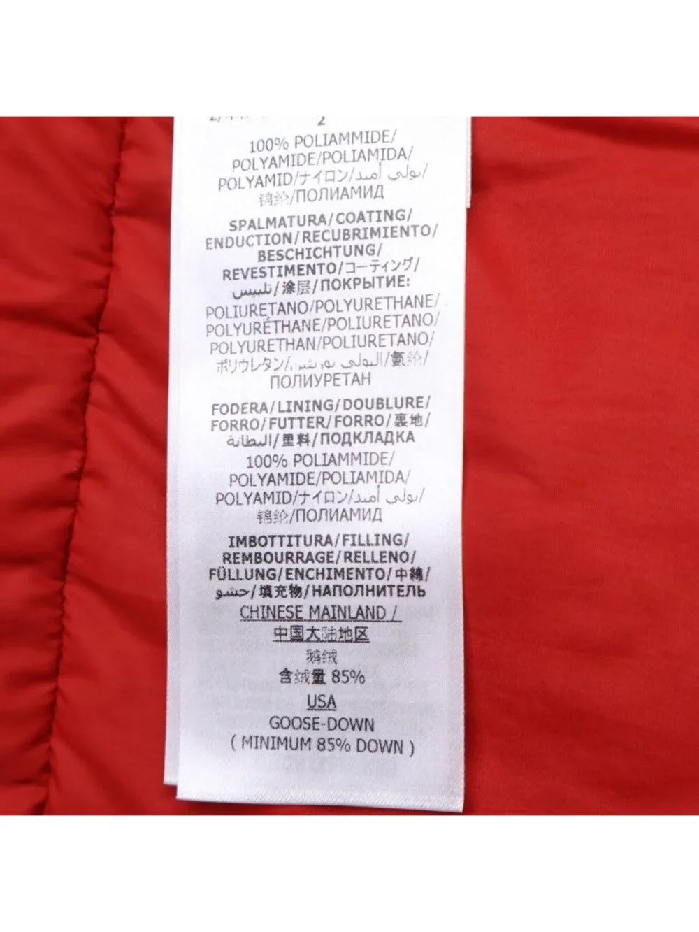 Gucci North Face Hoodie Down Jacket XS